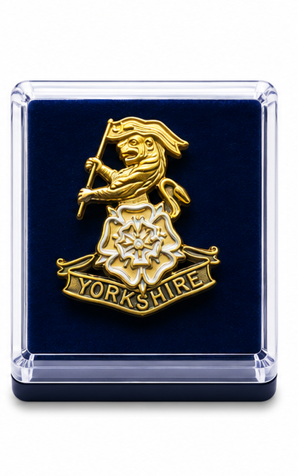 Yorkshire Regiment (Dark Colour) - British Military Lapel Pin Badge |  MOD Licensed