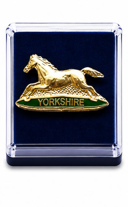 The Prince of Wales' Own Regiment of Yorkshire (PWO YORKS) - British Military Lapel Pin Badge |  MOD Licensed