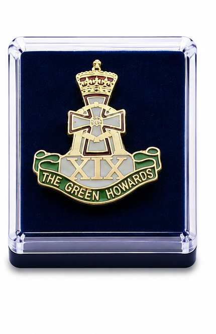 The Green Howards - British Military Lapel Pin Badge |  MOD Licensed