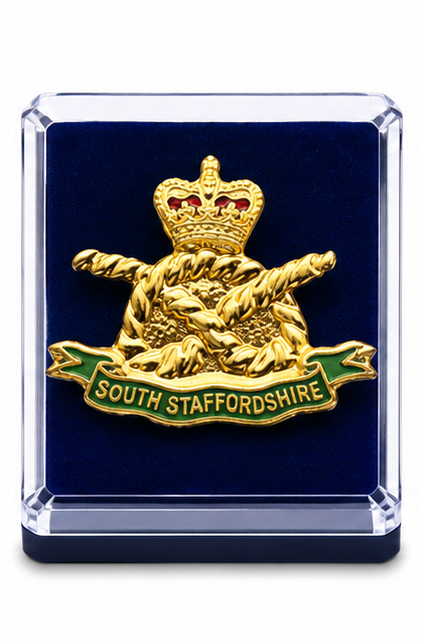 The South Staffordshire Regiment - British Military Lapel Pin Badge |  MOD Licensed