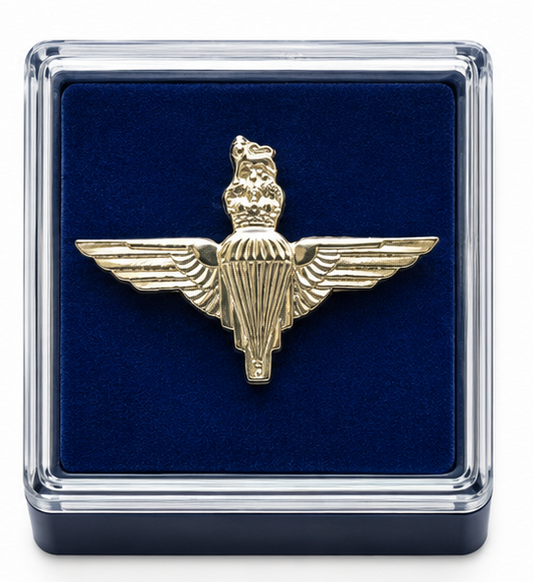 Parachute Regiment (Silver Colour) - British Military Lapel Pin Badge |  MOD Licensed