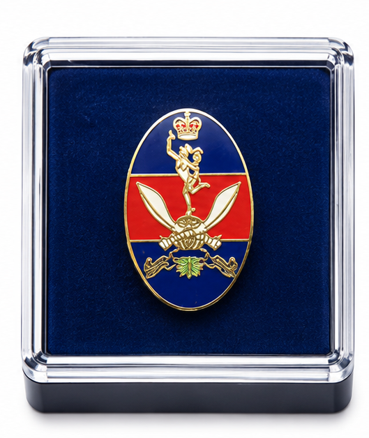 Queen's Gurkha Signals - British Military Lapel Pin Badge |  MOD Licensed