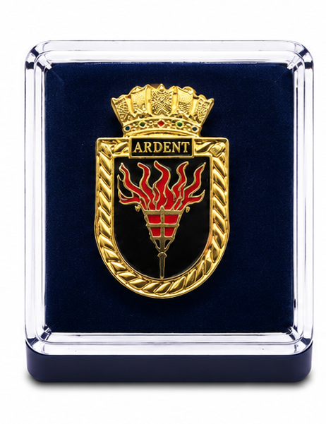 HMS ARDENT - British Military Lapel Pin Badge |  MOD Licensed