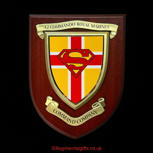 Command Coy - 42 Commando RM - Wall Shield Plaque | MOD Licensed Seller