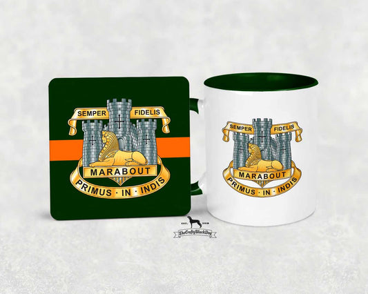 Devonshire and Dorset Regiment - MUG and COASTER SET