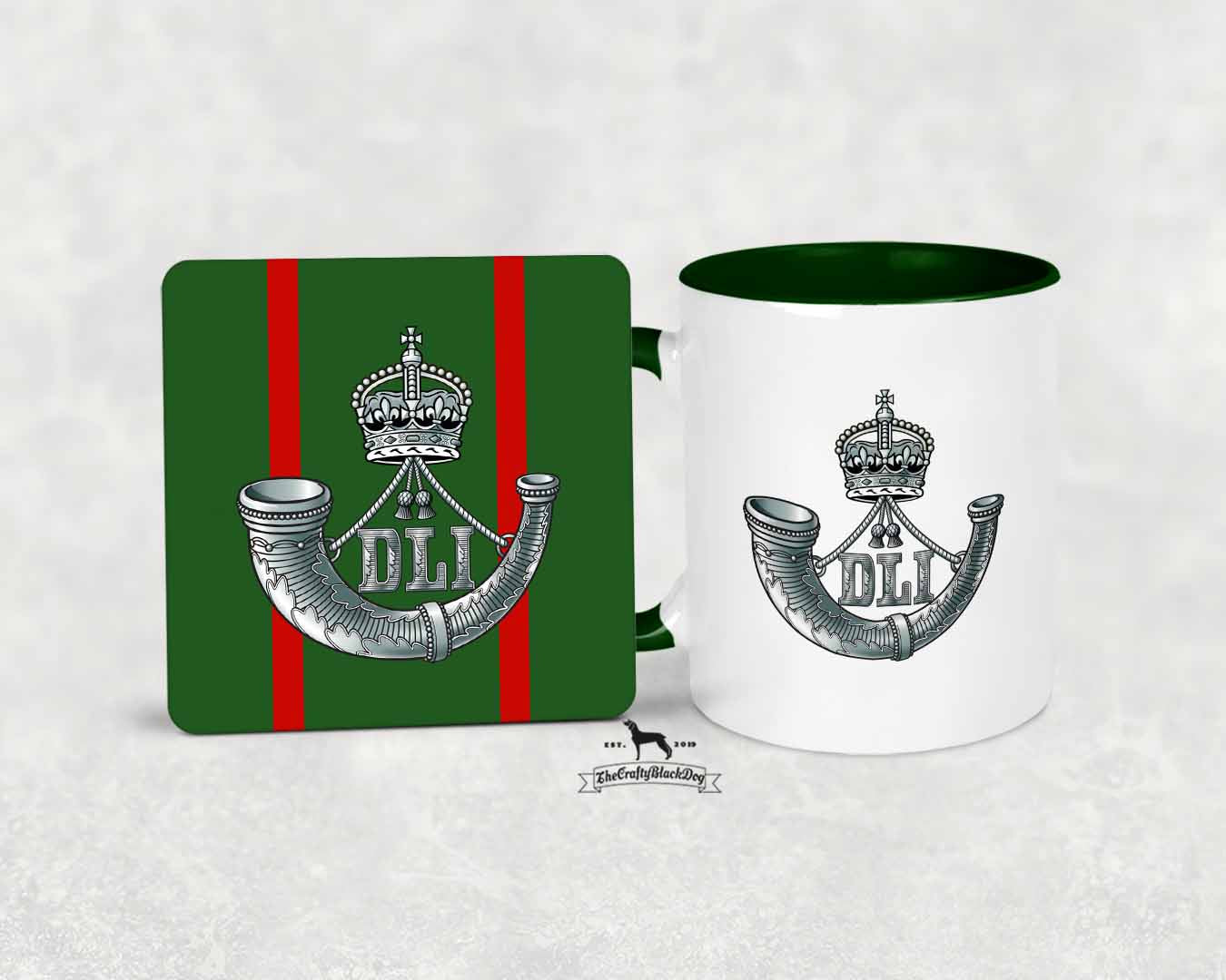 Durham Light Infantry -  - MUG and COASTER SET