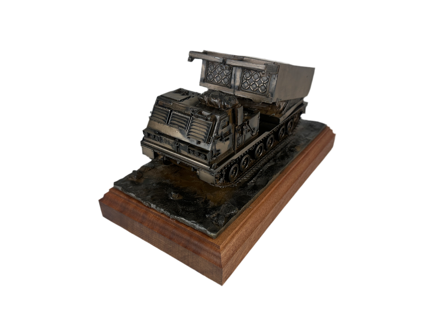 Multi Launch Rocket System (MLRS) Cold Cast Bronze Military Statue
