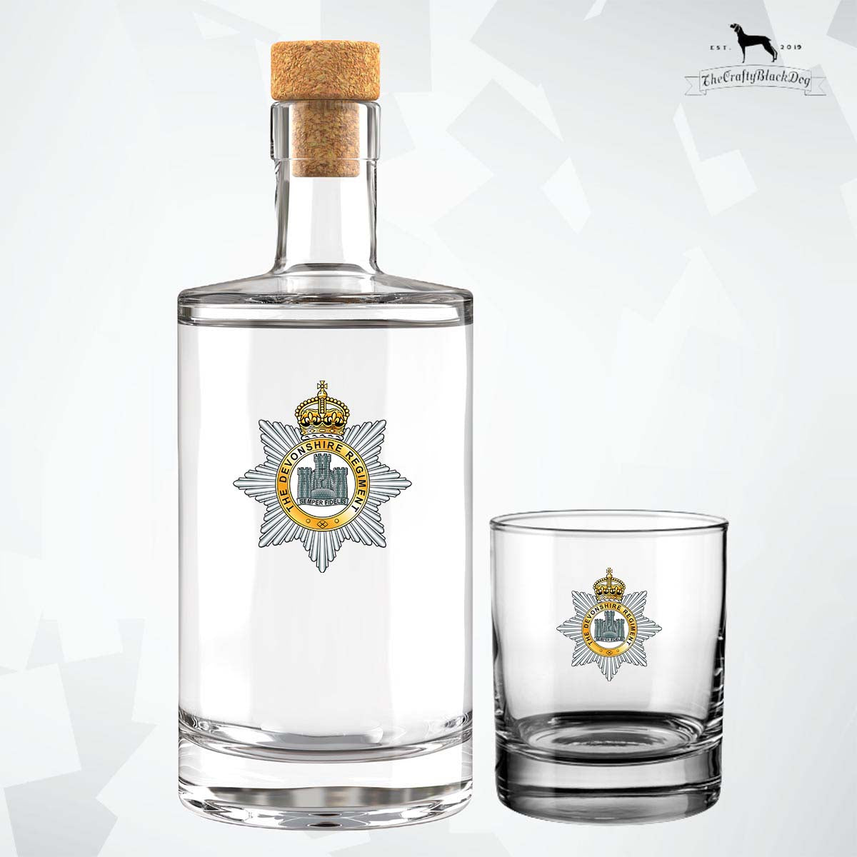 Devonshire Regiment - Fill Your Own Spirit Bottle