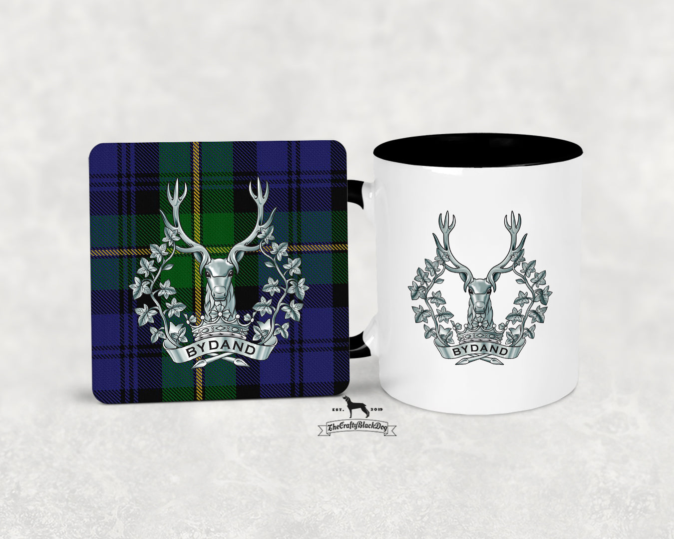 Gordon Highlanders - MUG and COASTER SET