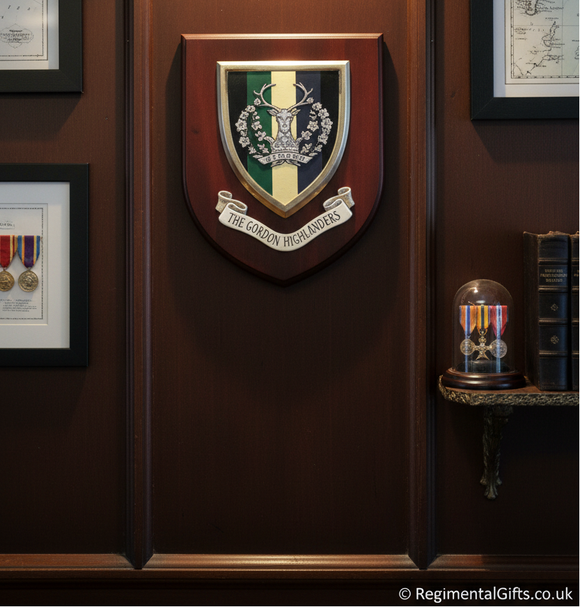 Gordon Highlanders - Wall Shield Plaque | MOD Licensed Seller