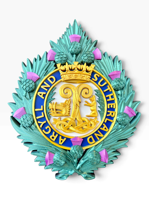 Argyll and Sutherland Highlanders Cap Badge | Officially Licensed