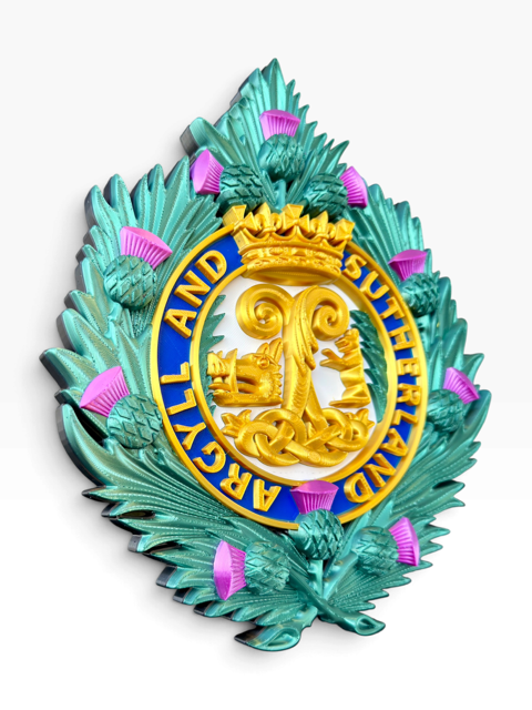 Argyll and Sutherland Highlanders Cap Badge | Officially Licensed