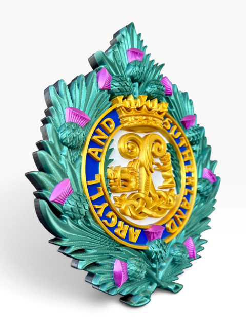 Argyll and Sutherland Highlanders Cap Badge | Officially Licensed