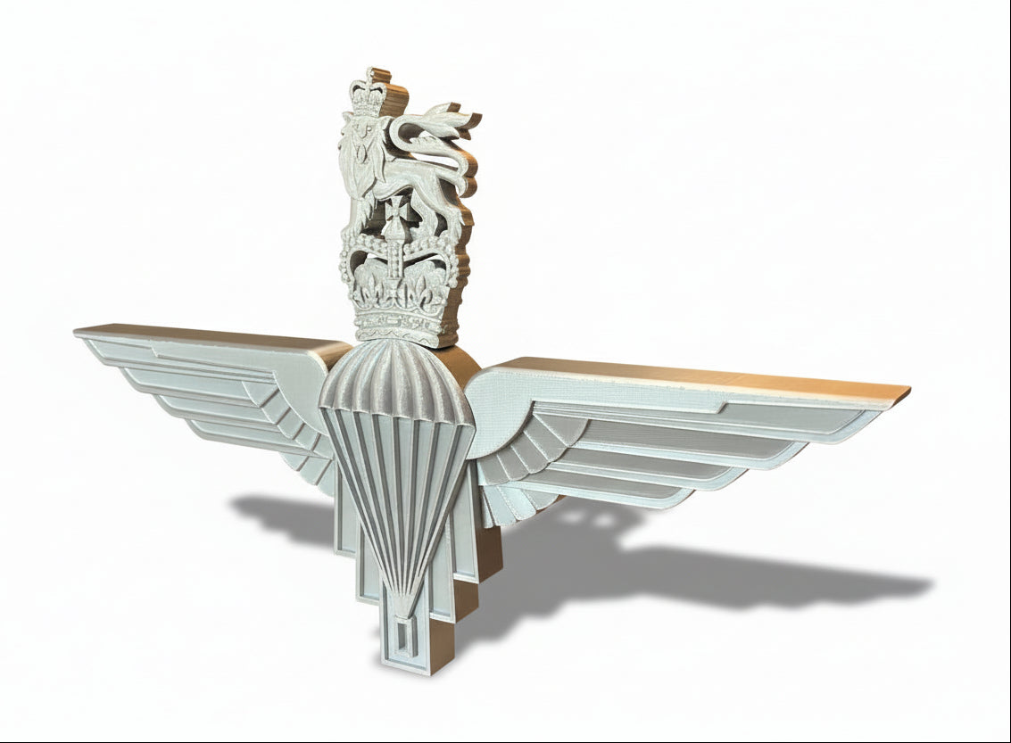 Parachute Regiment Queen's Crown Cap Badge | Officially Licensed