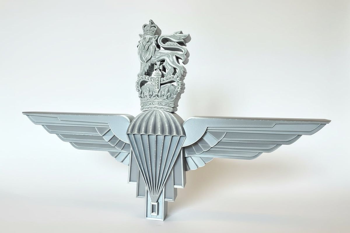 Parachute Regiment Queen's Crown Cap Badge | Officially Licensed