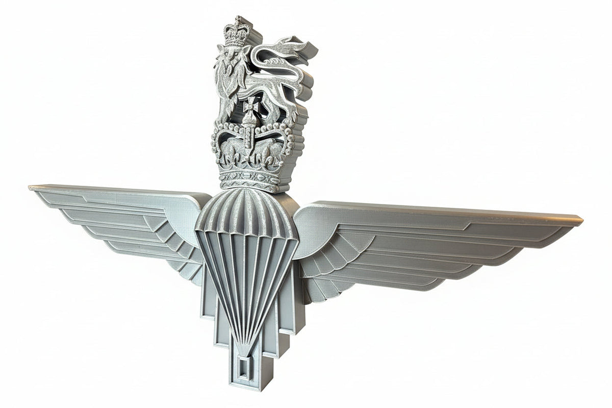 Parachute Regiment Queen's Crown Cap Badge | Officially Licensed