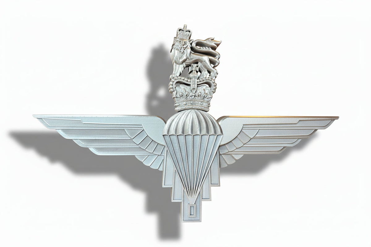 Parachute Regiment Queen's Crown Cap Badge | Officially Licensed