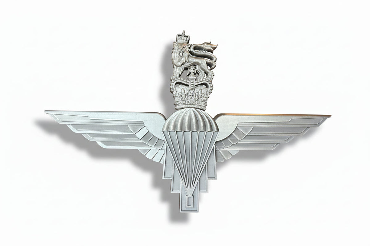 Parachute Regiment Queen's Crown Cap Badge | Officially Licensed