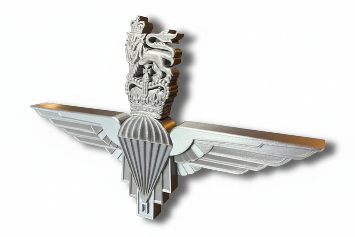 Parachute Regiment Queen's Crown Cap Badge | Officially Licensed
