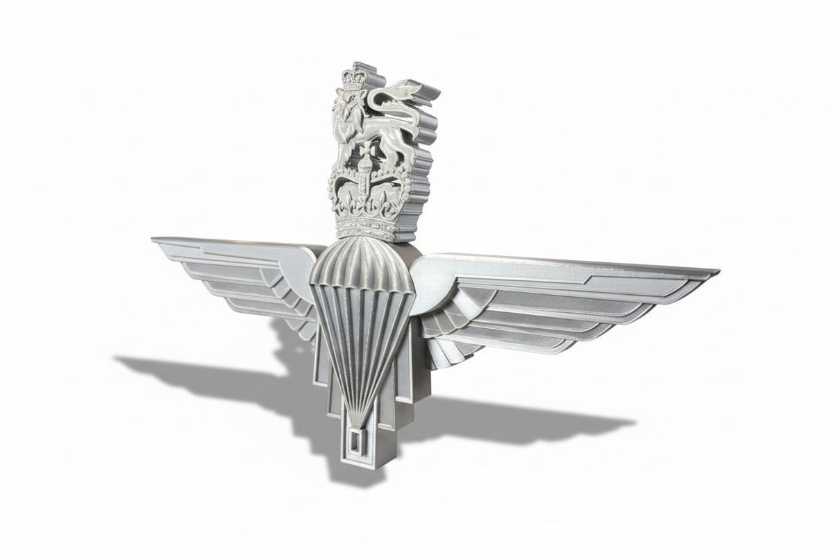 Parachute Regiment Queen's Crown Cap Badge | Officially Licensed