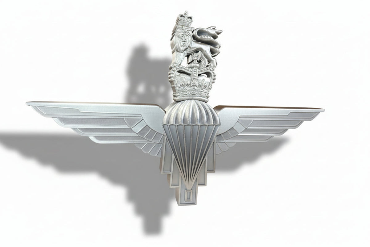 Parachute Regiment Queen's Crown Cap Badge | Officially Licensed