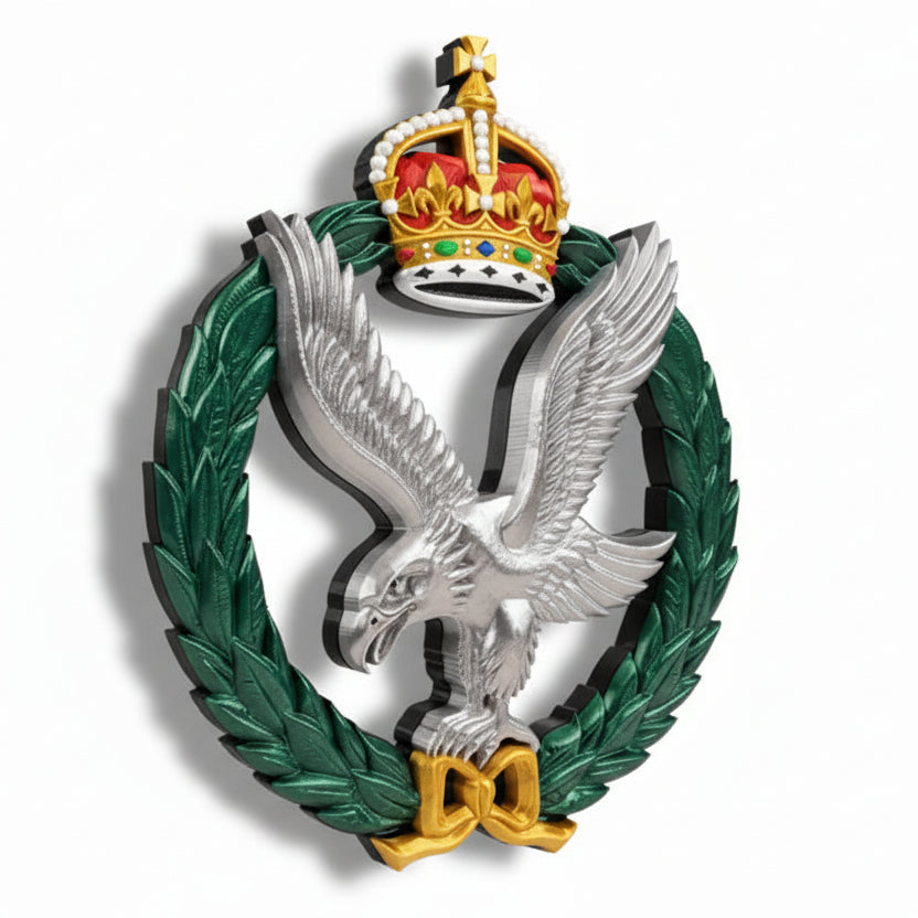 Army Air Corps King's Crown Cap Badge | Officially Licensed