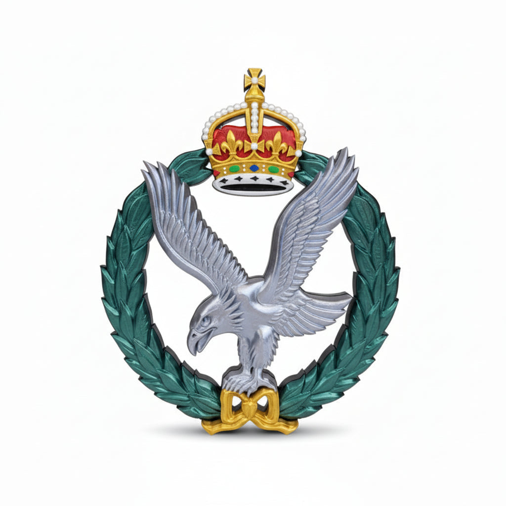 Army Air Corps King's Crown Cap Badge | Officially Licensed
