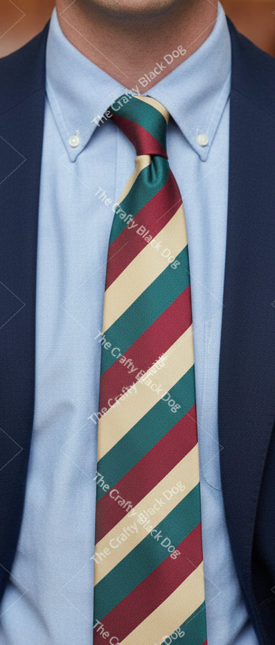 Mercian Regiment - Stripe Tie