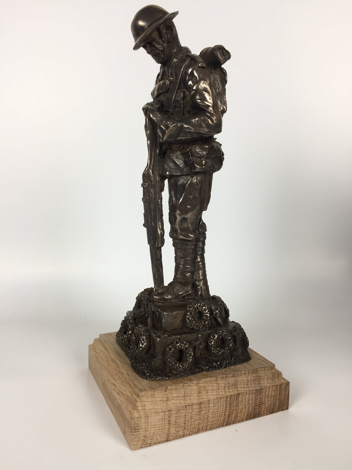First World War Remembrance Tommy Cold Cast Bronze Military Statue