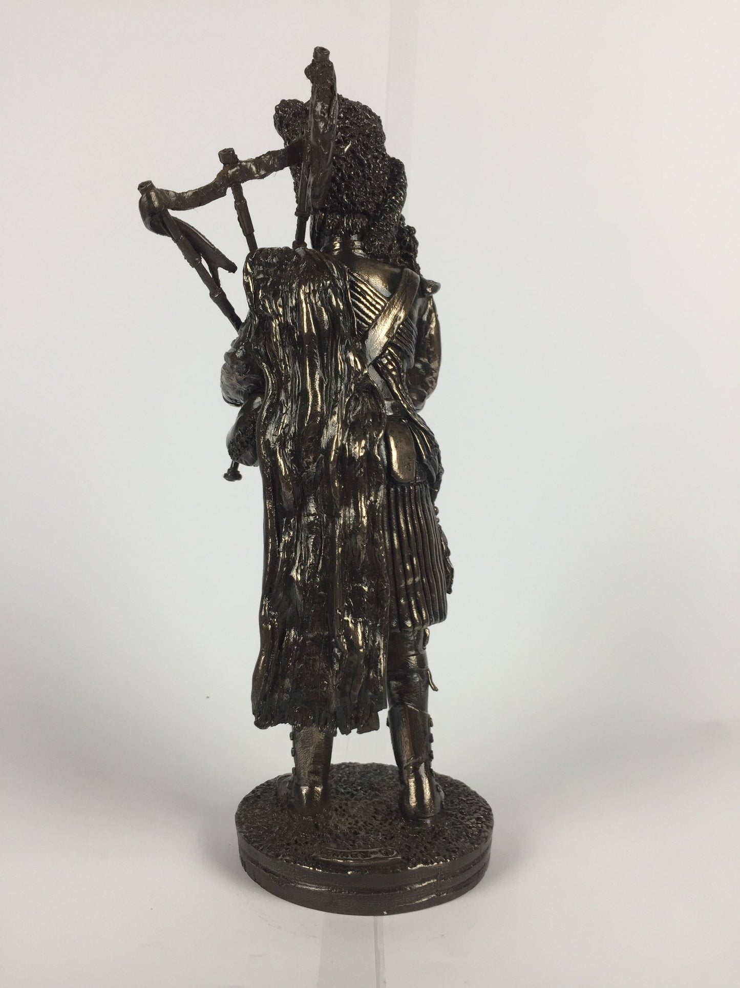 Royal Regiment of Scotland Piper Bronze Military Statue Sculpture