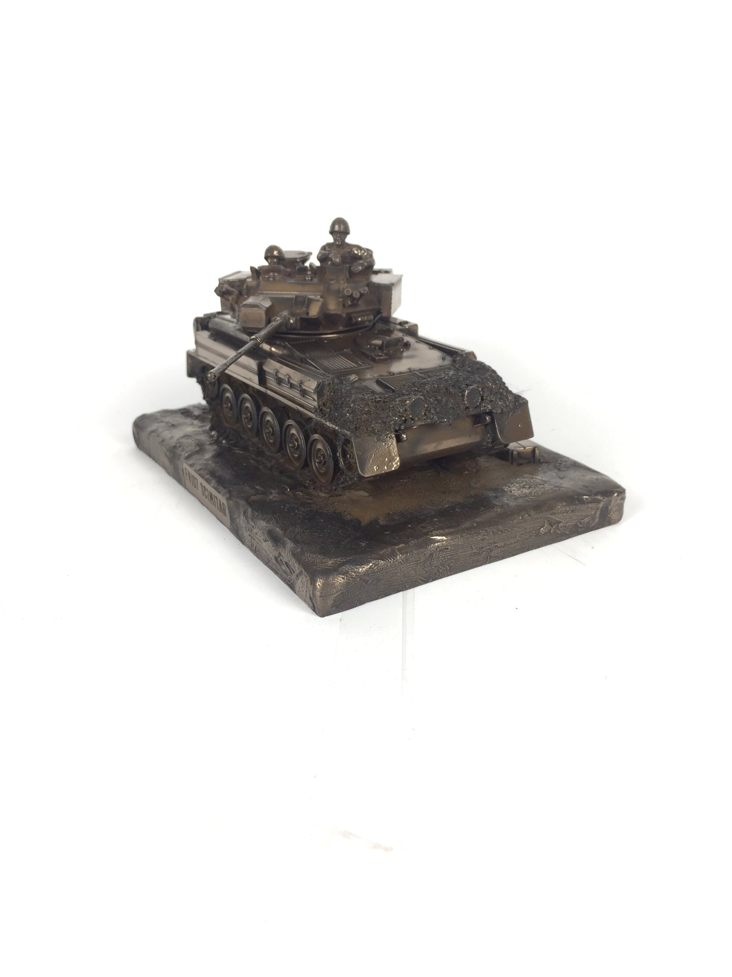Scimitar FV107 Cold Cast Bronze Military Statue