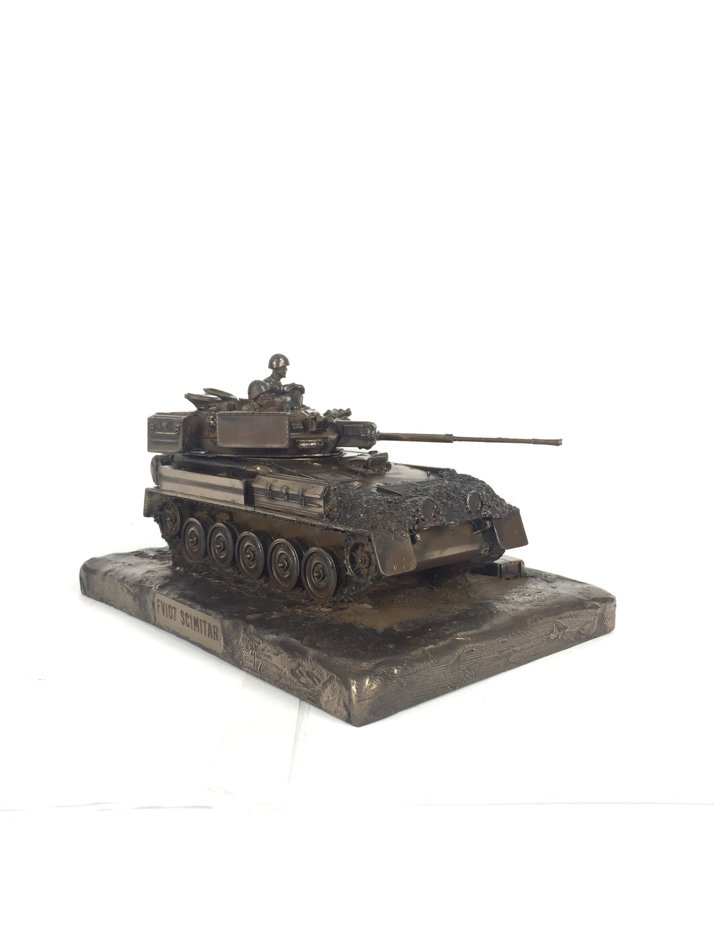 Scimitar FV107 Cold Cast Bronze Military Statue