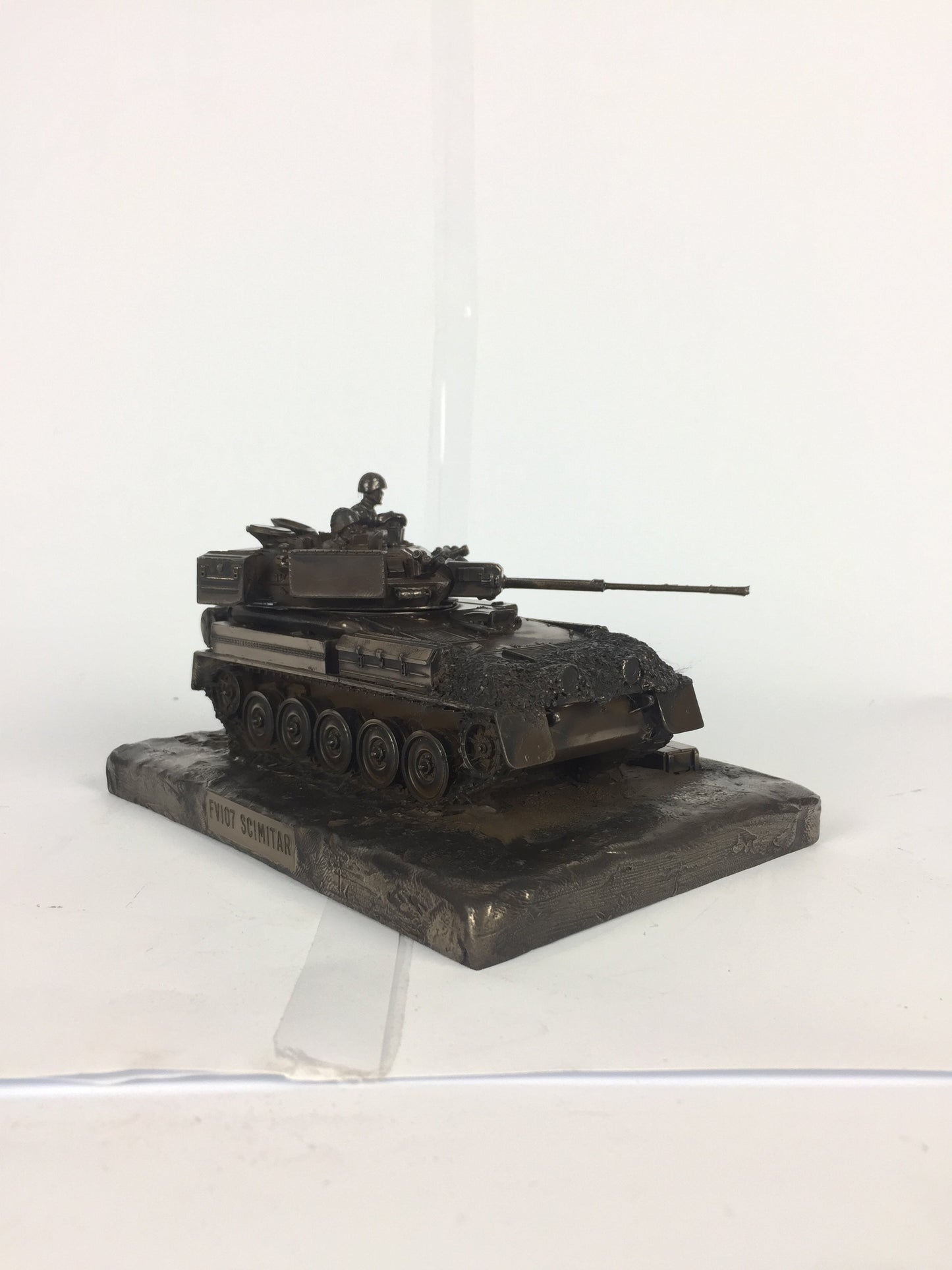Scimitar FV107 Cold Cast Bronze Military Statue