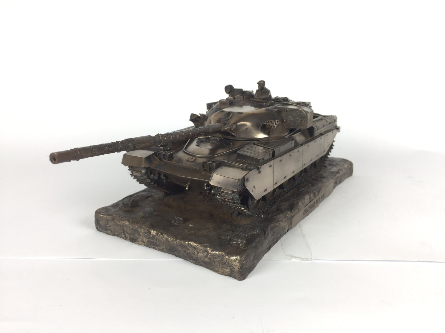 Chieftain FV4201 Mk3 M.B.T Cold Cast Bronze Statue