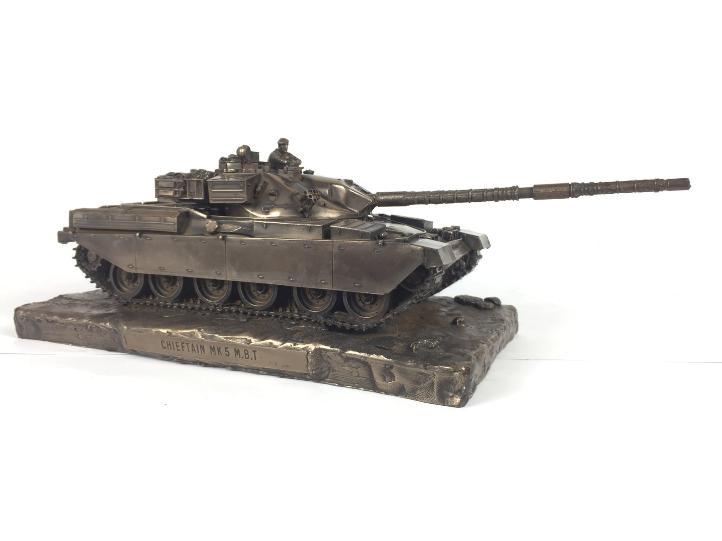 Chieftain FV4201 Mk3 M.B.T Cold Cast Bronze Statue