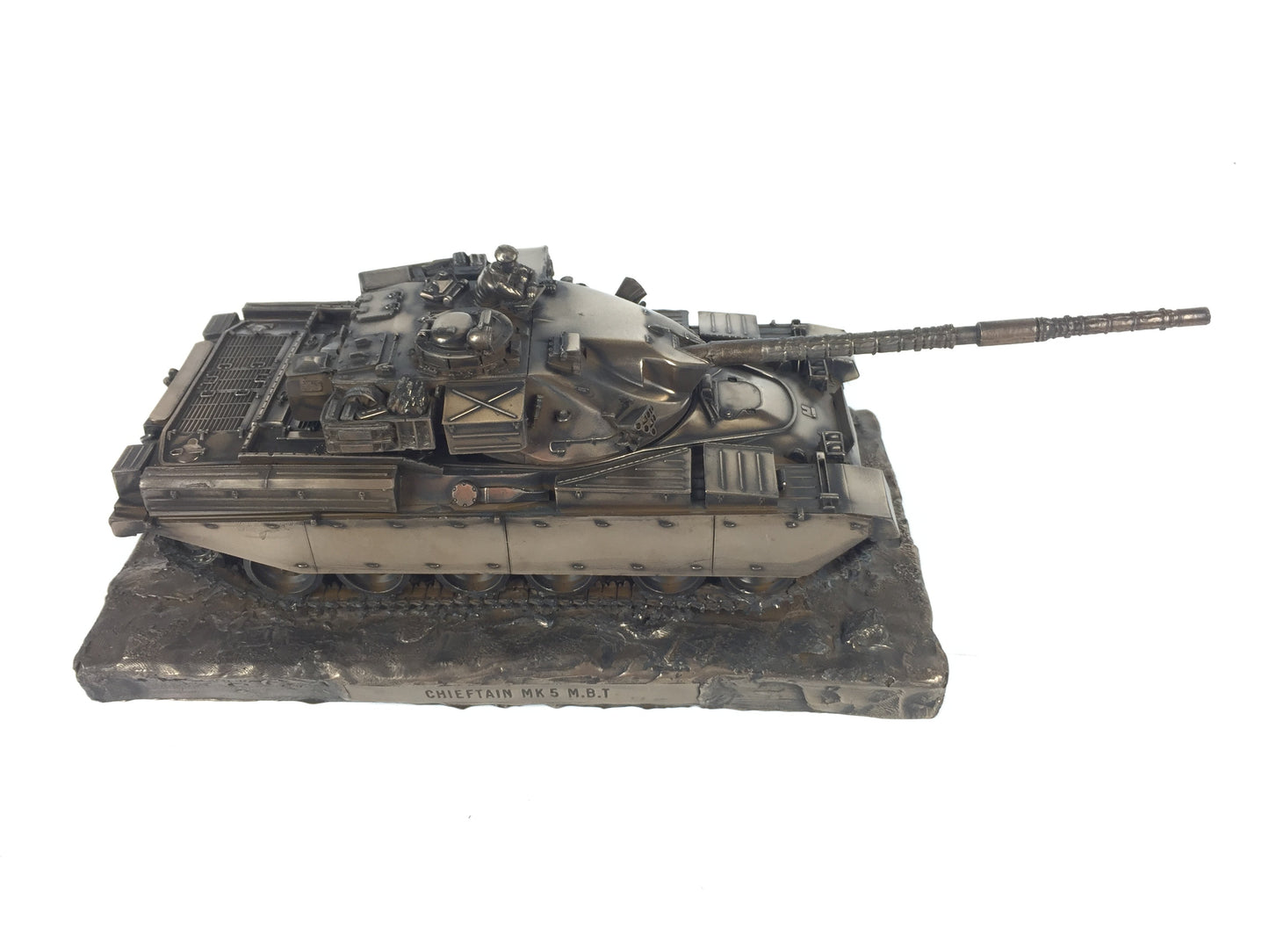 Chieftain FV4201 Mk3 M.B.T Cold Cast Bronze Statue