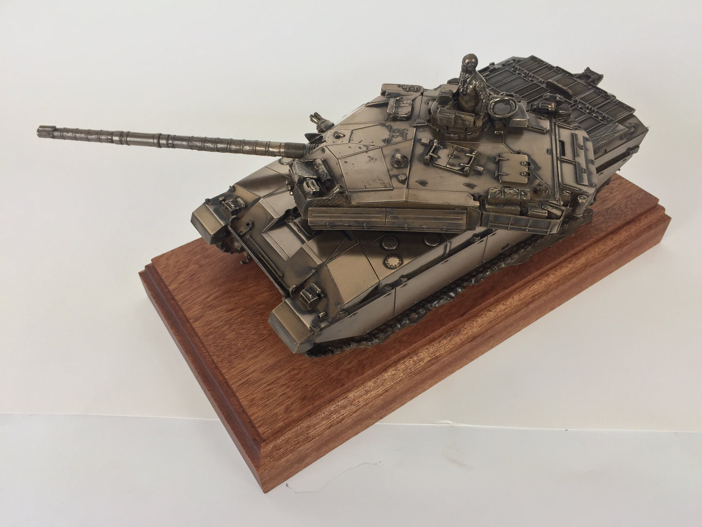 Challenger 1 Main Battle Tank Cold Cast Bronze Statue