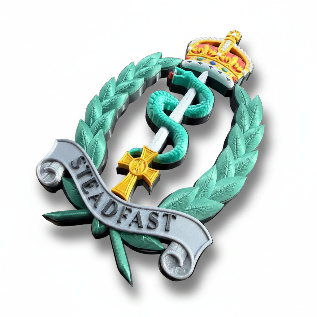 Royal Army Medical Service Cap Badge | Officially Licensed