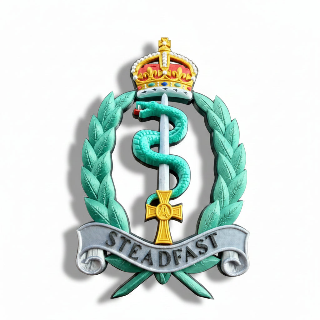 Royal Army Medical Service Cap Badge | Officially Licensed