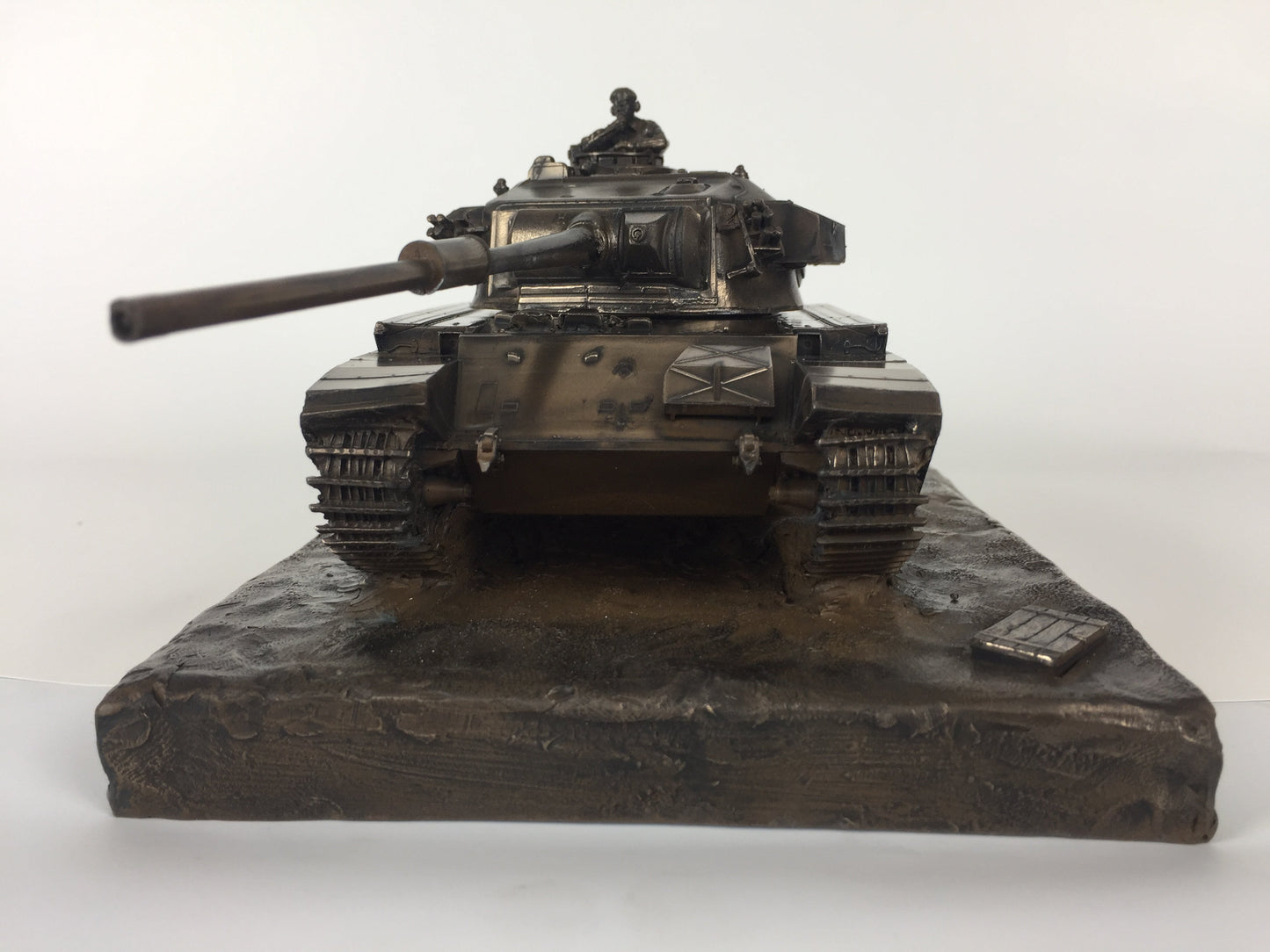 Centurion Mk5 Main Battle Tank Cold Cast Bronze Military Statue