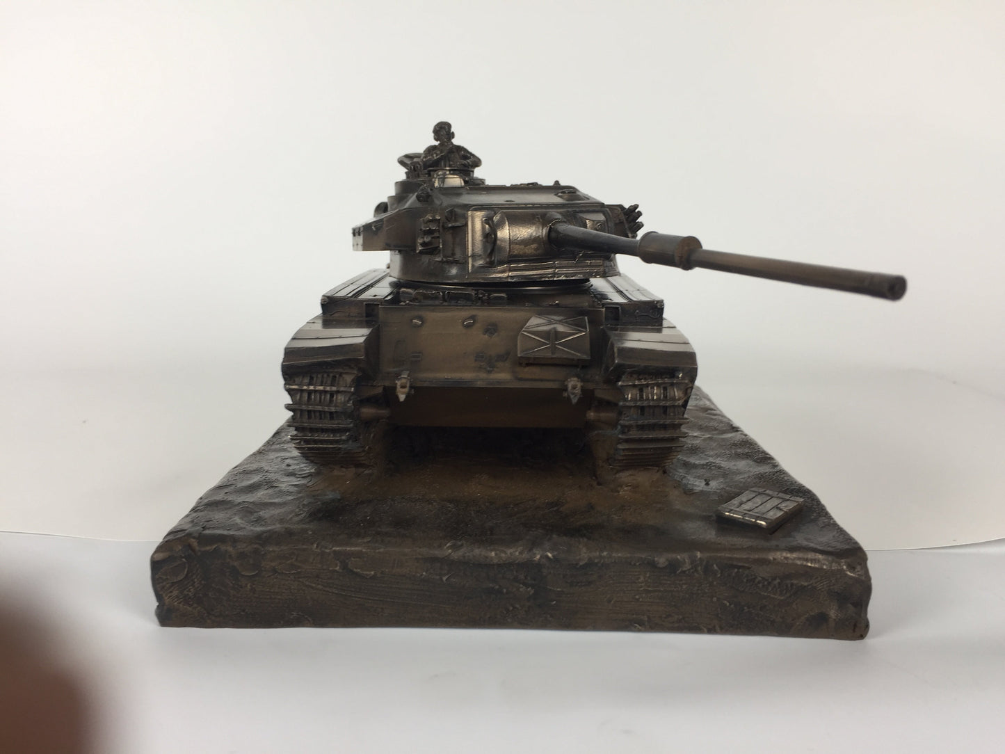 Centurion Mk5 Main Battle Tank Cold Cast Bronze Military Statue
