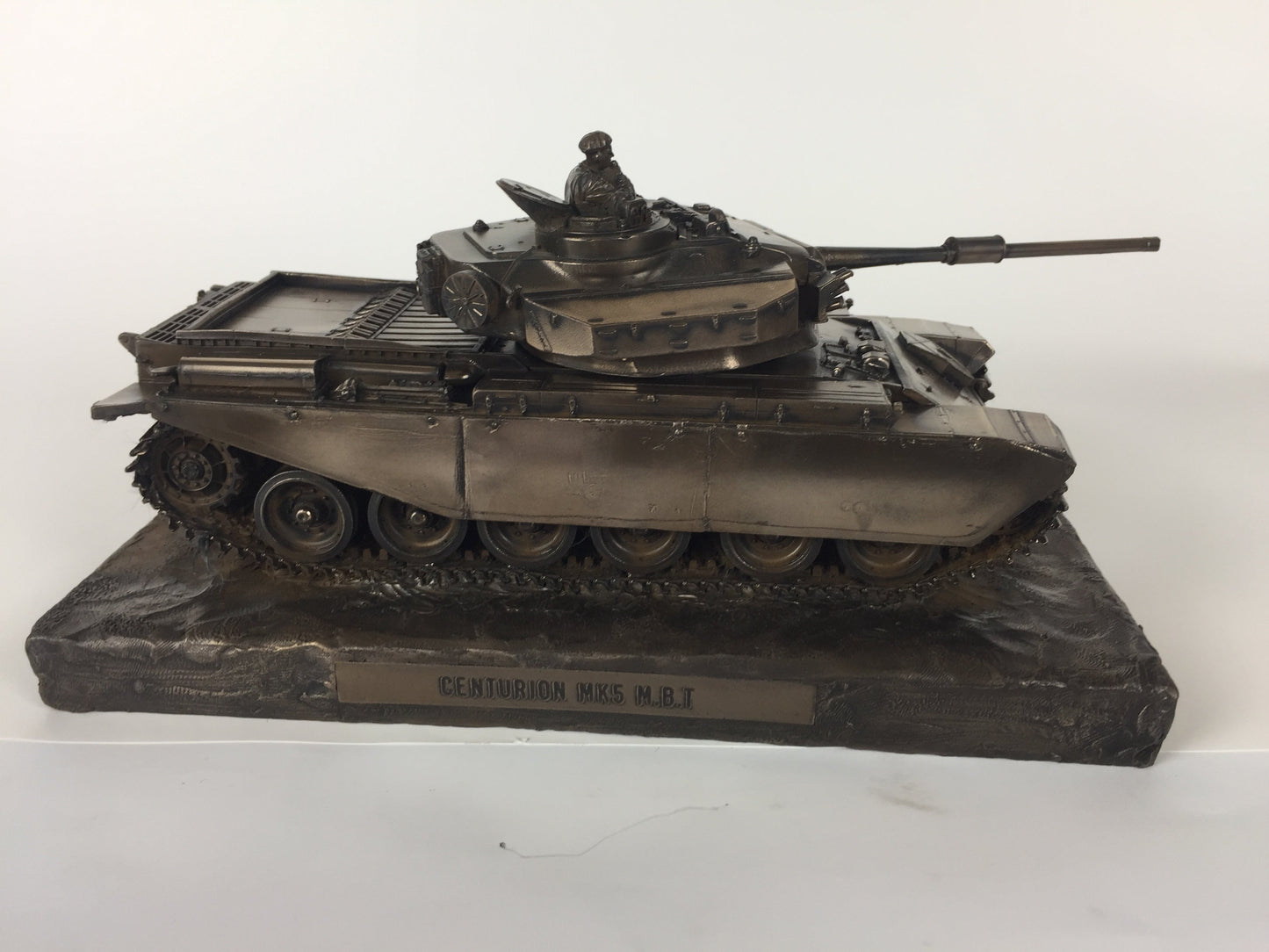 Centurion Mk5 Main Battle Tank Cold Cast Bronze Military Statue