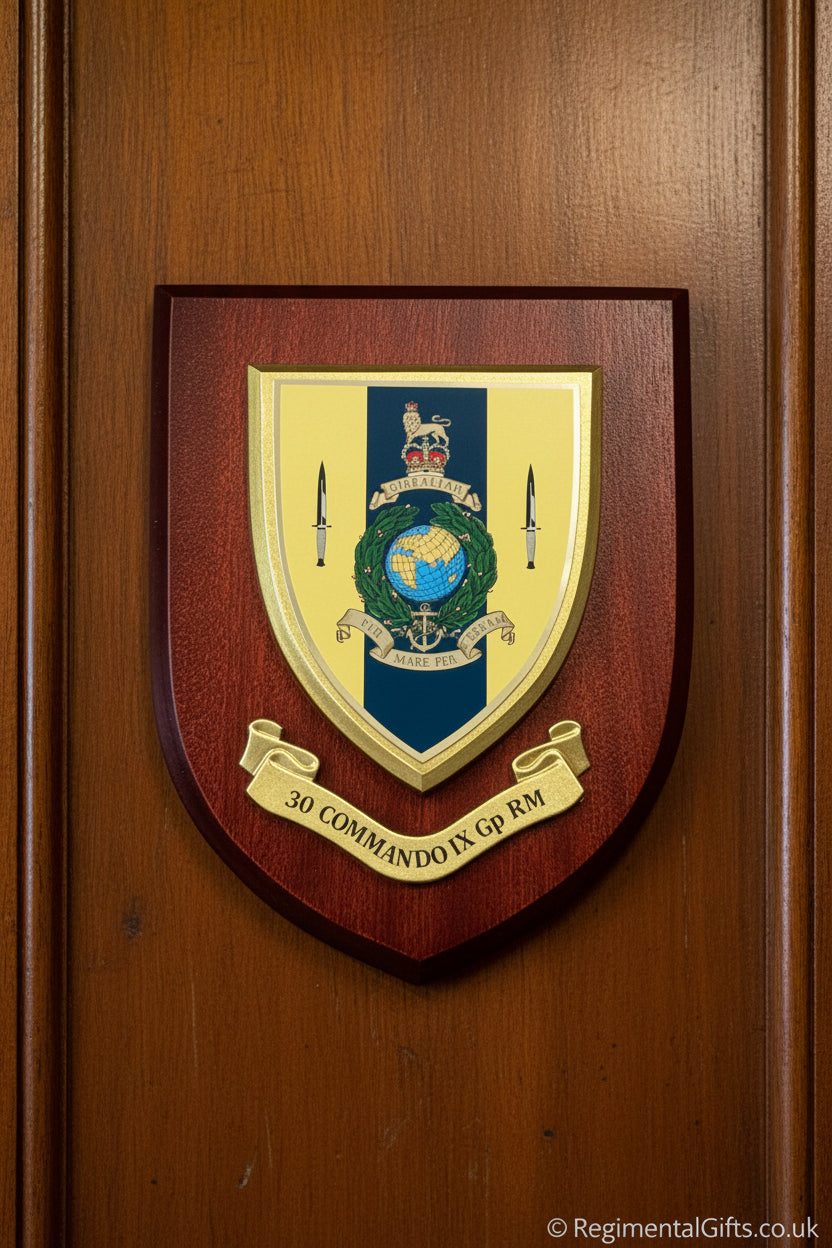 30 Commando RM - Wall Shield Plaque | MOD Licensed Seller