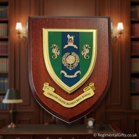 Commando Logistics Regiment - Wall Shield Plaque | MOD Licensed Seller