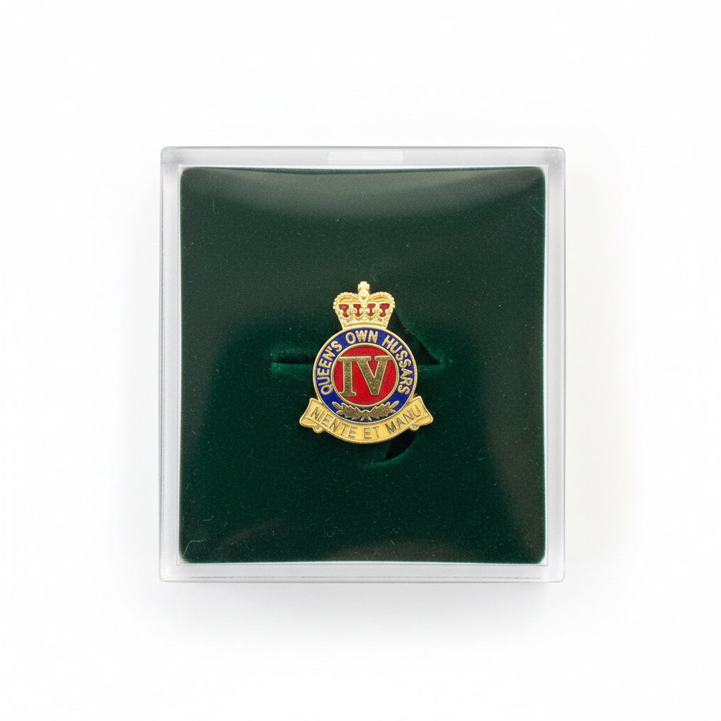 4th Queen's Own Hussars - British Military Lapel Pin Badge | MOD Licensed