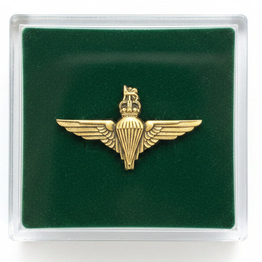 Parachute Wings Tiny (Gold) - British Military Lapel Pin Badge | MOD Licensed