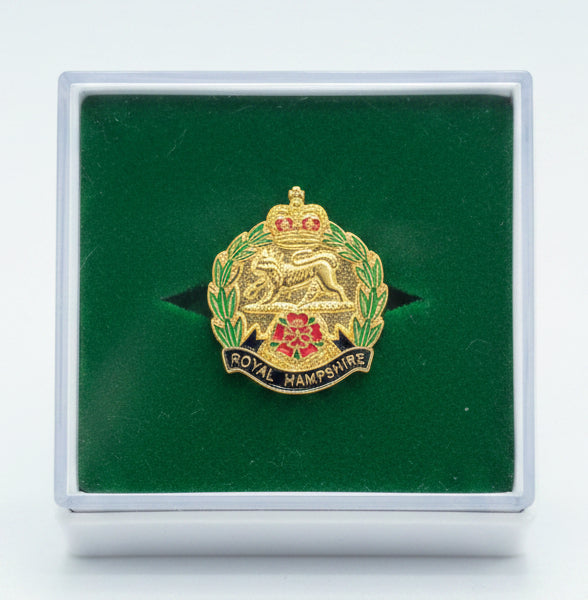 The Royal Hampshire Regiment - British Military Lapel Pin Badge | MOD Licensed