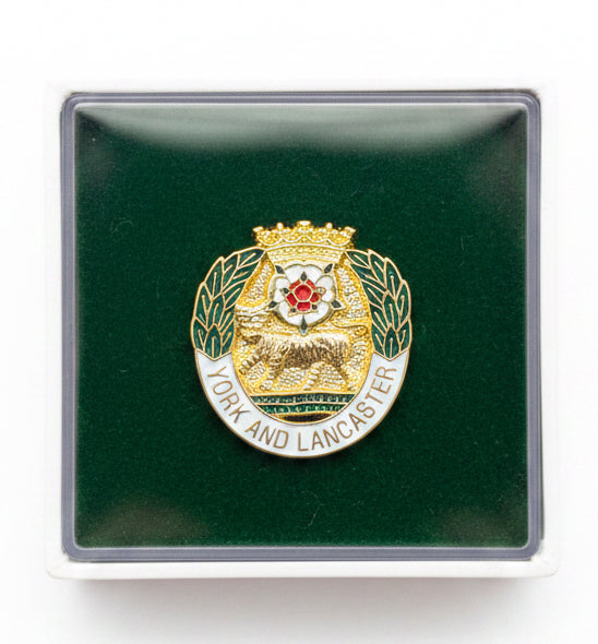 The York and Lancaster Regiment - British Military Lapel Pin Badge | MOD Licensed