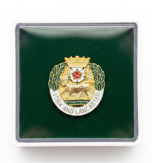 The York and Lancaster Regiment - British Military Lapel Pin Badge | MOD Licensed