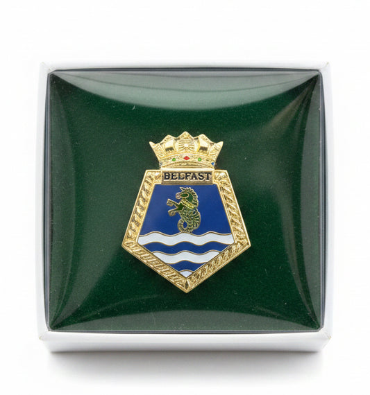 HMS Belfast Lapel Pin Badge | MOD Licensed